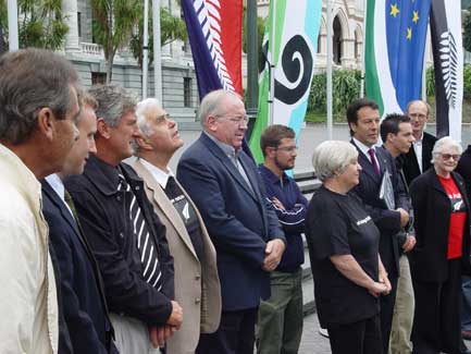 Endorsers of the new NZ Flag campaign